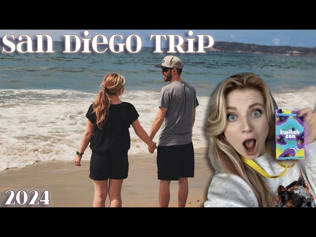 First vacation to San Diego | Travel & Tour with me | TwitchCon 2024