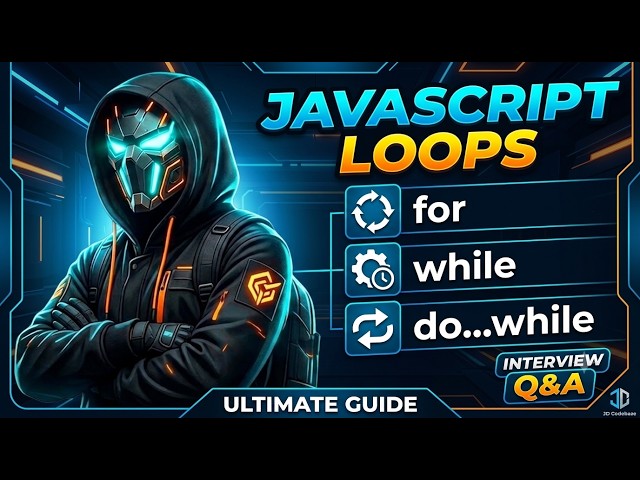 JavaScript Loops Interview Questions & Answers | for, while & do...while