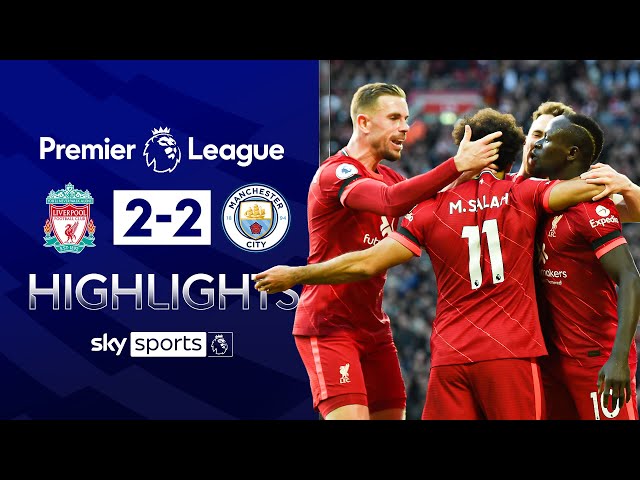 Salah scores outstanding solo goal in thriller! 🤯 | Liverpool 2-2 Man City | EPL Highlights