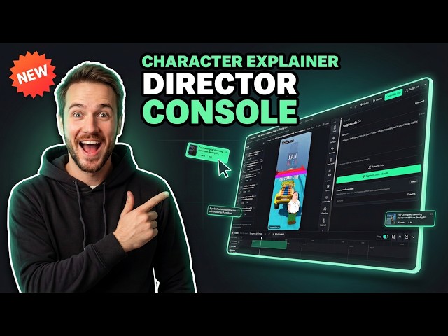 NEW Director Console for AutoClips Character Explainer: Full Walkthrough