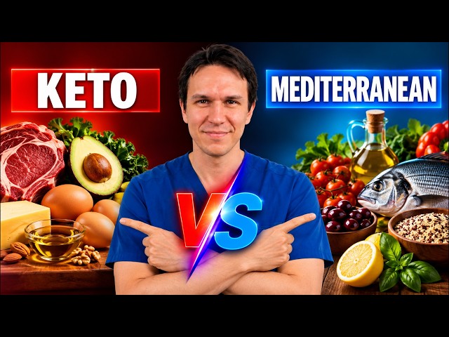 New Keto vs Mediterranean Study Shocks Everyone! (Science Explained)
