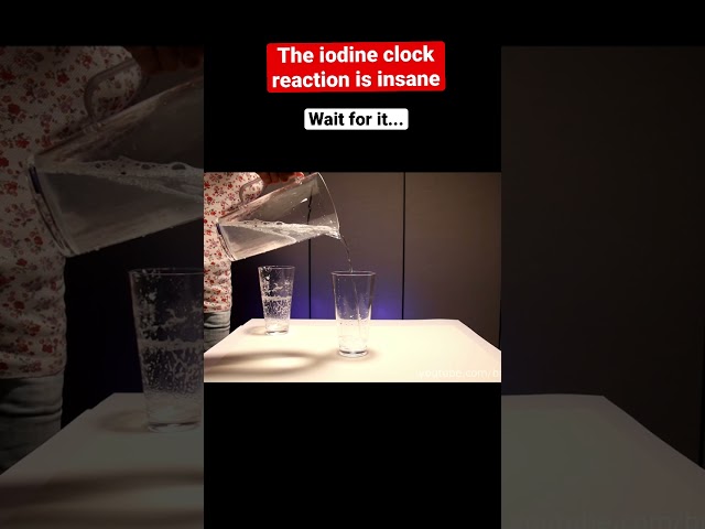 This chemical reaction is insane!