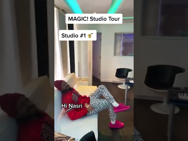 Now you know where the ~MAGIC!~ happens #StudioTour #Music #MAGIC!