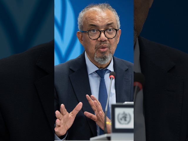 WHO Director-General briefs media on severe pneumonia case in lab worker in Russian Federation