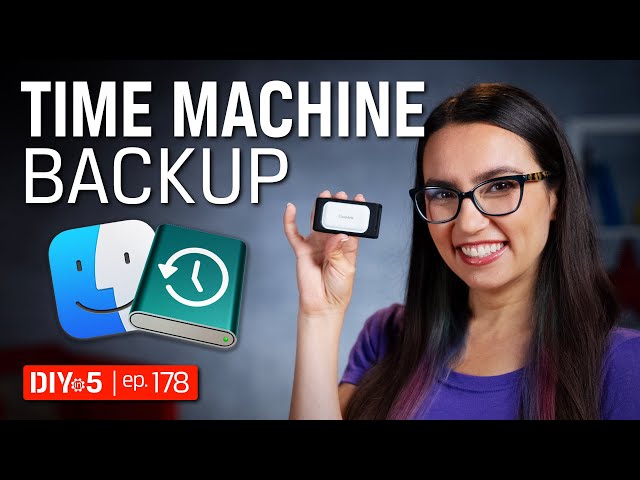 How to Backup a Mac with Time Machine – DIY in 5 Ep 178
