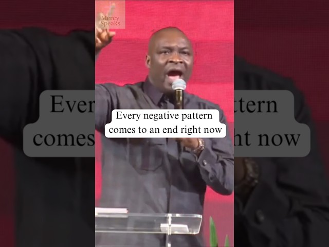 Every negative pattern comes to an end right now || Apostle Joshua Selman