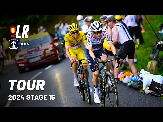 Visma - LAB Tries to Knock Out Pogacar | Tour de France 2024 Stage 15 | Lanterne Rouge x JOIN