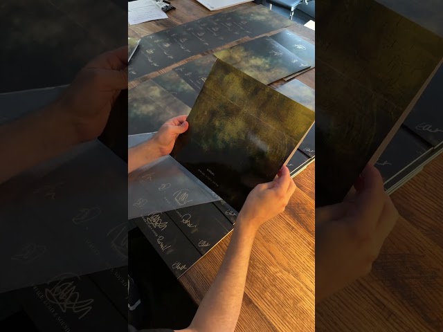 Exclusive Blue Pearl Signed Vinyl