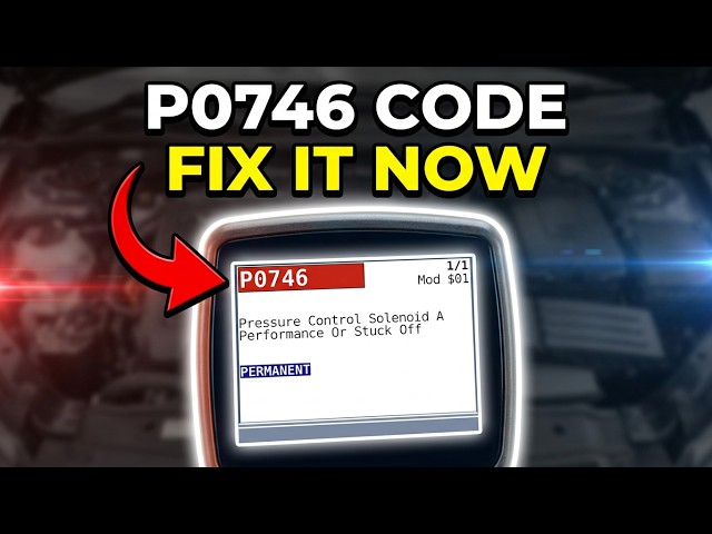 How To Fix P0746 Trouble Code: Pressure Control Solenoid A Performance / Stuck Off. TOP-5 Causes!