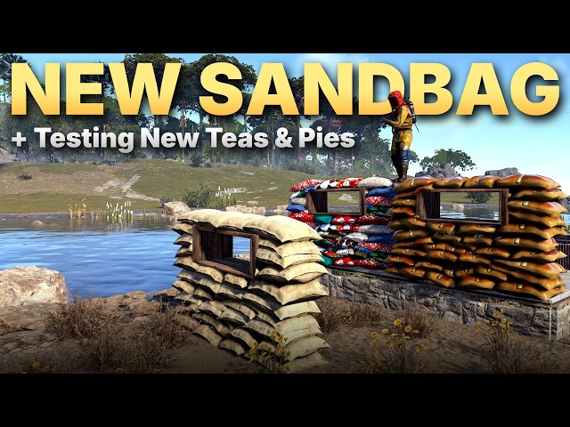 Rust New Sandbag, Teas, Pies & Wool