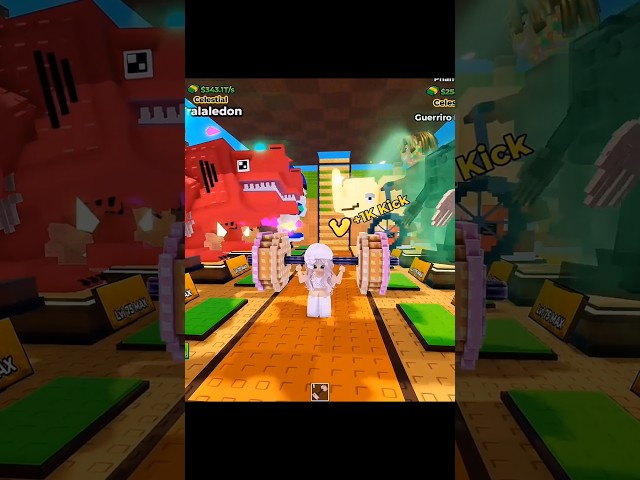 kick a lucky block #roblox #shorts