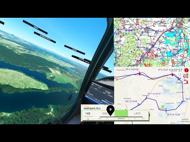Training for the World Microlight Championships using MSFS2020