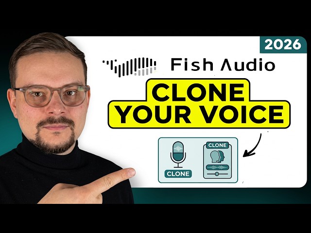 Fish Audio Tutorial (2026) – Clone Your Voice and Control Emotions with AI