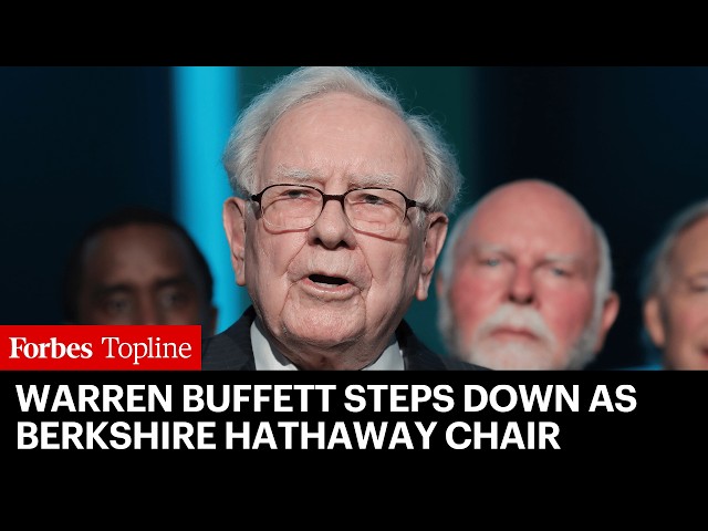 Billionaire Warren Buffett Steps Down As Berkshire Hathaway Chair