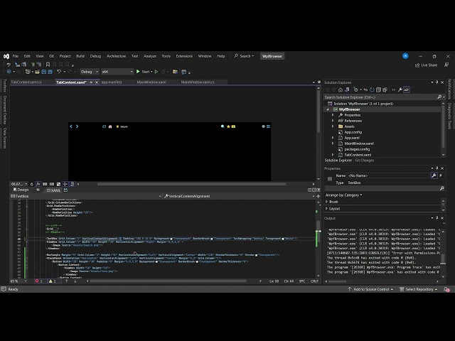 Wpf Browser - Basic Part 2