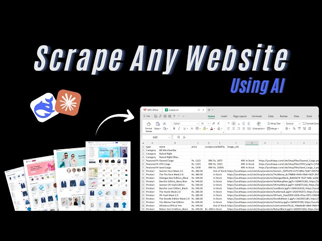 Scrape Any Website for FREE Using Crawl4AI and DeepSeek Or Claude Code (No Coding Required)