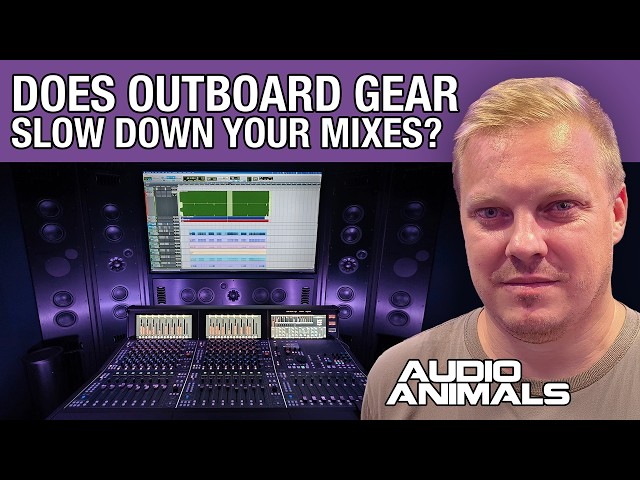 Does Outboard Gear Slow Down Your Mixes?