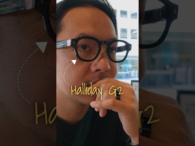 Wear the Halliday G2 for big help during meetings and conversations!