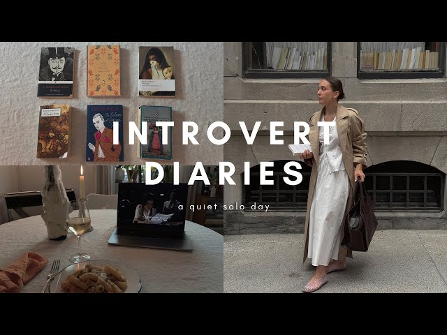 vlog | introvert diaries: a quiet fall day alone