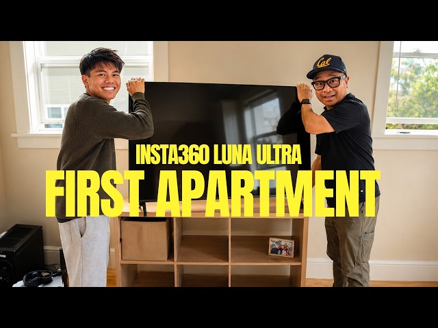 I Took the Insta360 Luna Ultra to My Son's First Apartment