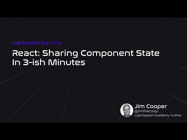How to Share Component State in React: A Beginner's Guide | React Tutorial