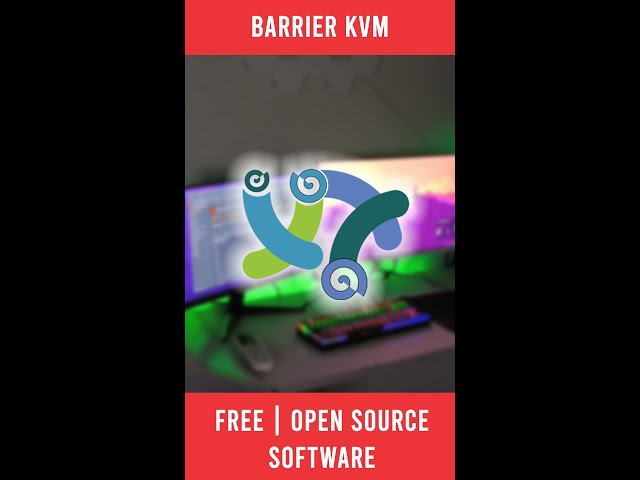 How to use single mouse and keyboard with multiple PC & Mac for free | Barrier - KVM | Tutorial