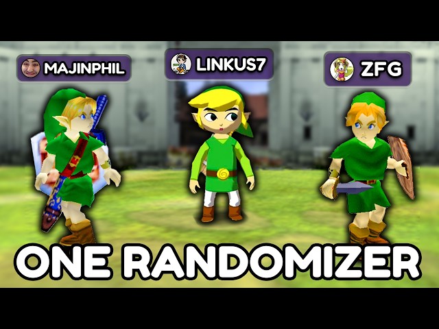 We COMBINED 3 Zelda Games into ONE Randomizer