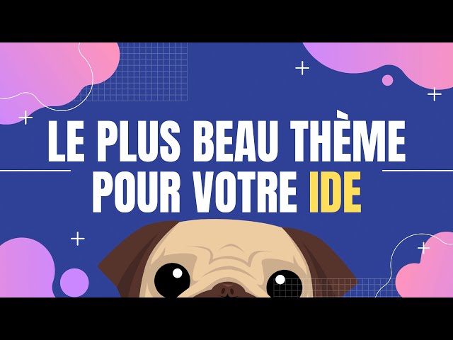 Le plus beau thème pour votre IDE