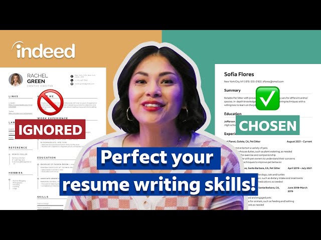 4 Resume Writing Tips To Land a Job This Year 🤩 | Indeed