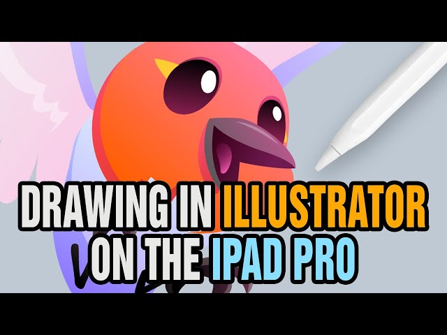 Kuitsuku Draws: Fletchling in Illustrator on Ipad Pro