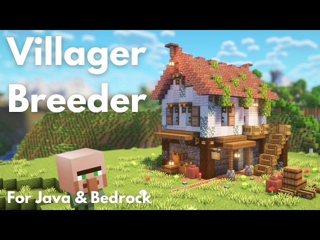 VILLAGER BREEDER | Minecraft Tutorial | Java & Bedrock 26.2