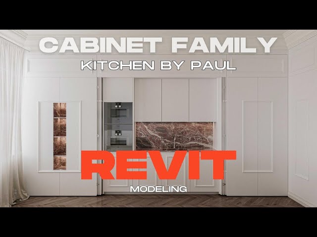 Kitchen Cabinets  - Revit Family Tutorial