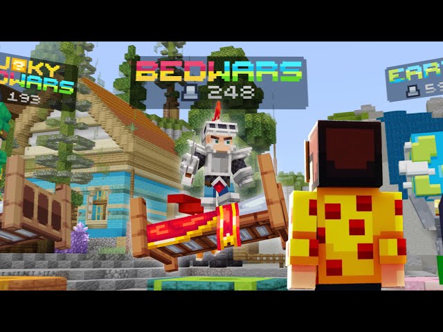 I Played Minecraft's Featured Bedwars Server