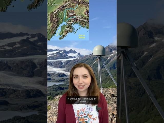 Why is the Kenai Peninsula rising? #shorts #science #GPS