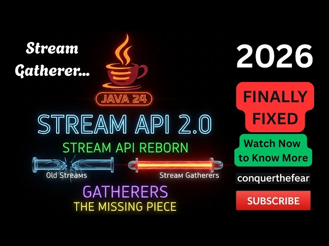 Why Java Streams Were Incomplete Until Java 24 | The Missing Piece | Stream Gatherers Explained