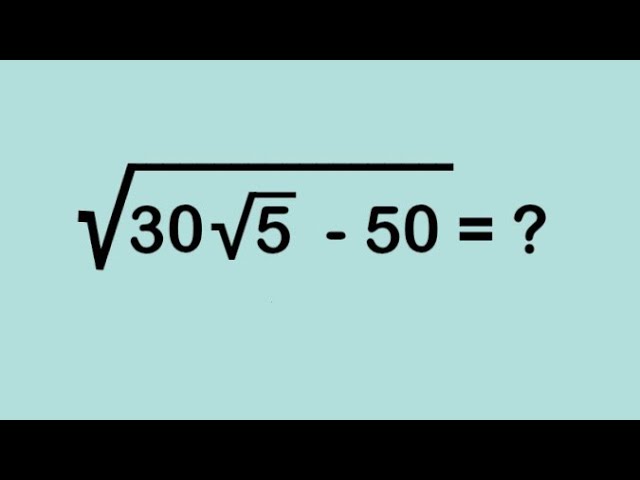 Simplify This Nice olympiad Algebra Question l Calculator Not Allowed 🚫