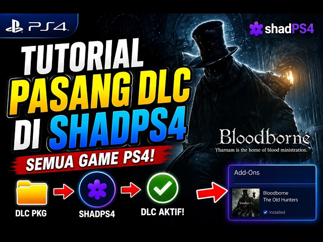 Tutorial Pasang DLC di Emulator PS4 ShadPS4