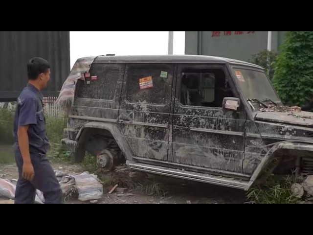 Real Car Restoration – Totaled G-Wagon Reborn as 2025 Brabus Beast!