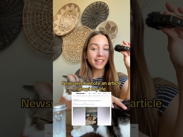 Ahhhh I can’t believe I have a published article about my life’s story 😆🤭