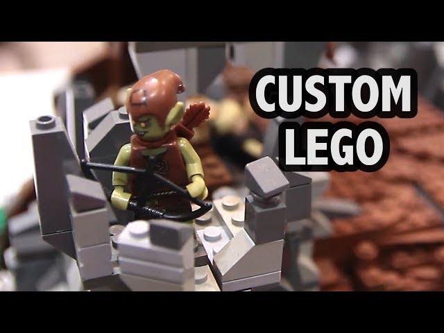 LEGO River Crossing Castle Cliffs | Bricks by the Bay 2017