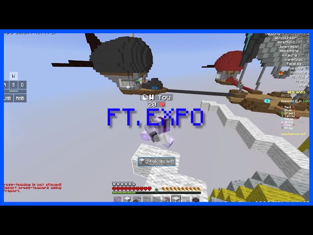 Expo semi blatant cheating, never get banned and smashing legits... (Suprise at the end)