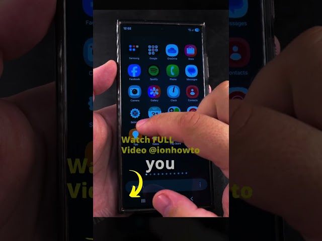 How to Change App Drawer to Vertical Scroll in Samsung One UI 7 Part 2 - Full Video Linked