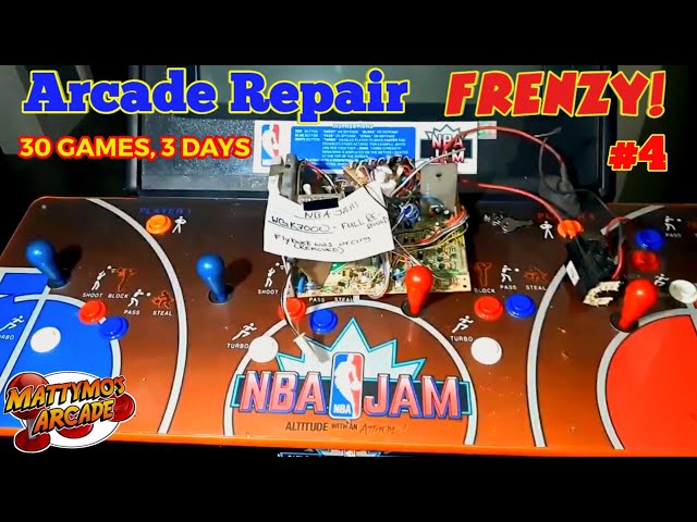 Arcade Repair Frenzy #4:  KingCade Day 3