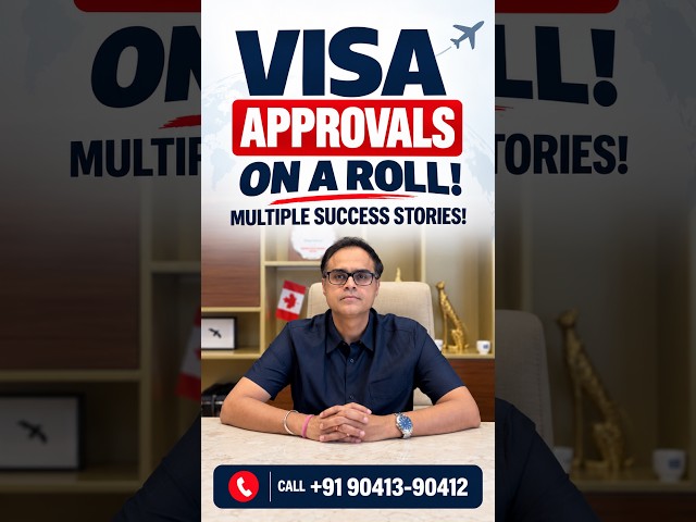 VISA APPROVALS ON A ROLL! MULTIPLE SUCCESS STORIES! ✈️🌍