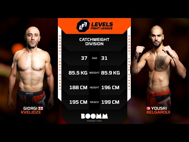 LFL 10 Full Fight: Yousri Belgaroui VS Giorgi Kvelidze