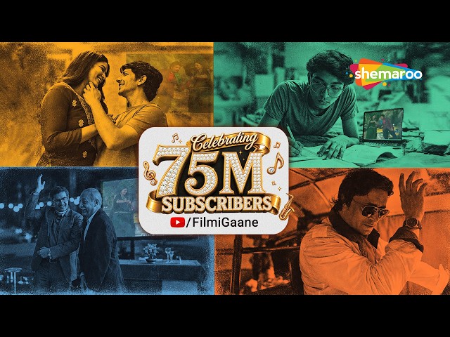 Shemaroo Filmi Gaane celebrating 75 Million Subscribers