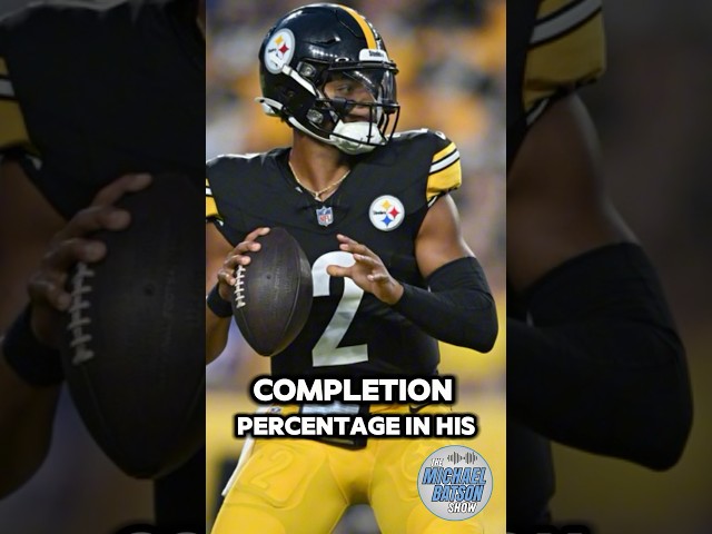 Is Justin Fields QB1 🤔 #justinfields #pittsburghsteelers #nfl #fyp￼