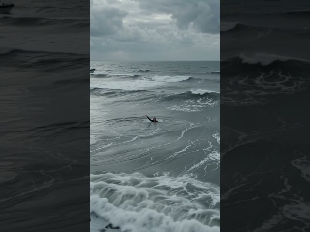 She Was Trapped in the Ocean… Then Someone Saw Her 🌊😳