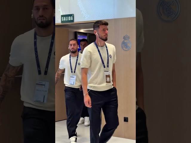 Yoan Bonny 🇨🇮 et les Milanais arrivent à Madrid 💥