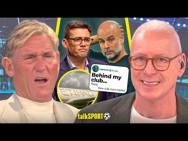 "SHUT UP!" Simon Jordan REACTS to Andy Burnham's Man City remark, Pep's post & Etihad CONCERNS!